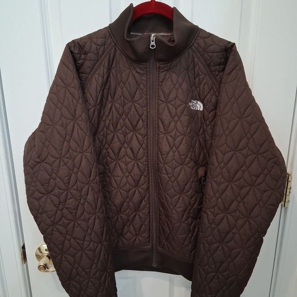 The North Face Jackets & Blazers - The North Face Brown Quilted Bomber Jacket